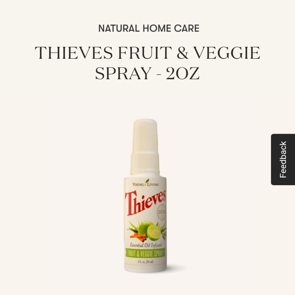 Young Living Fruit & Veggie Spray